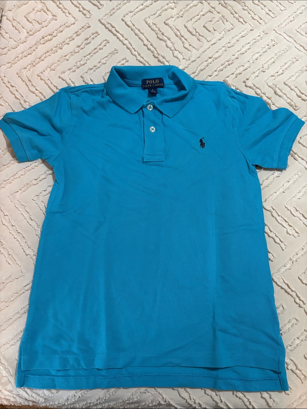 Polo by Ralph Lauren Bright Turquoise Boys' Polo Shirt